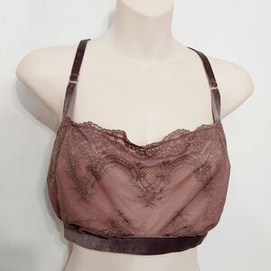 🔵BOGO FREE🔵 NWT Gilligan & O'Malley Bralette Unlined Racerback Sz L